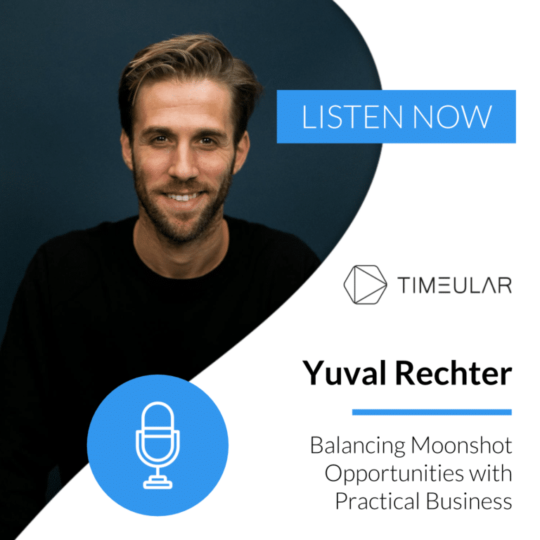 Timeular Productivity Masterminds Podcast Yuval Rechter