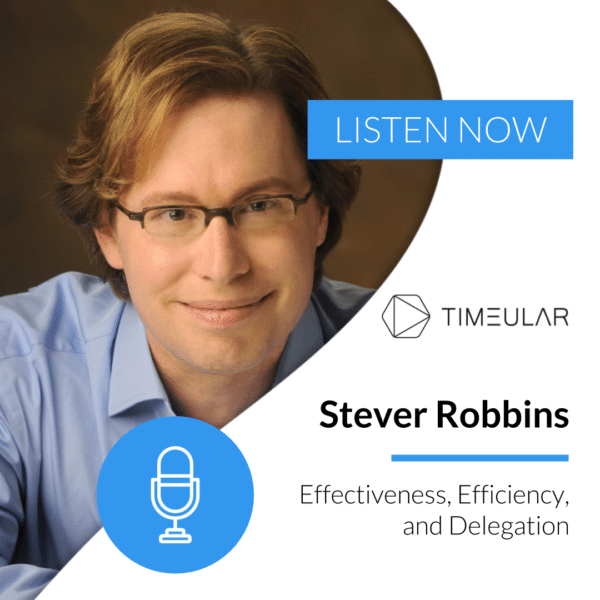 Timeular Productivity Masterminds Stever Robbins