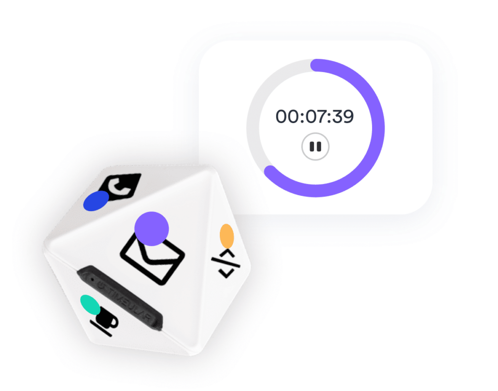 Tracking your time with Timeular's tool