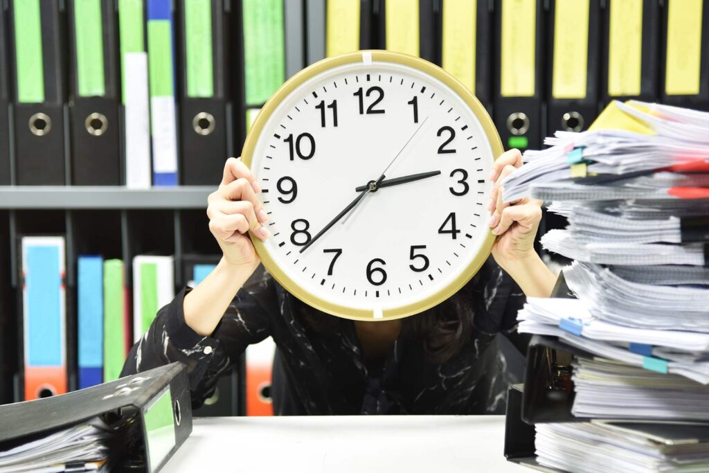 Time tracking helps to promote work-life balance