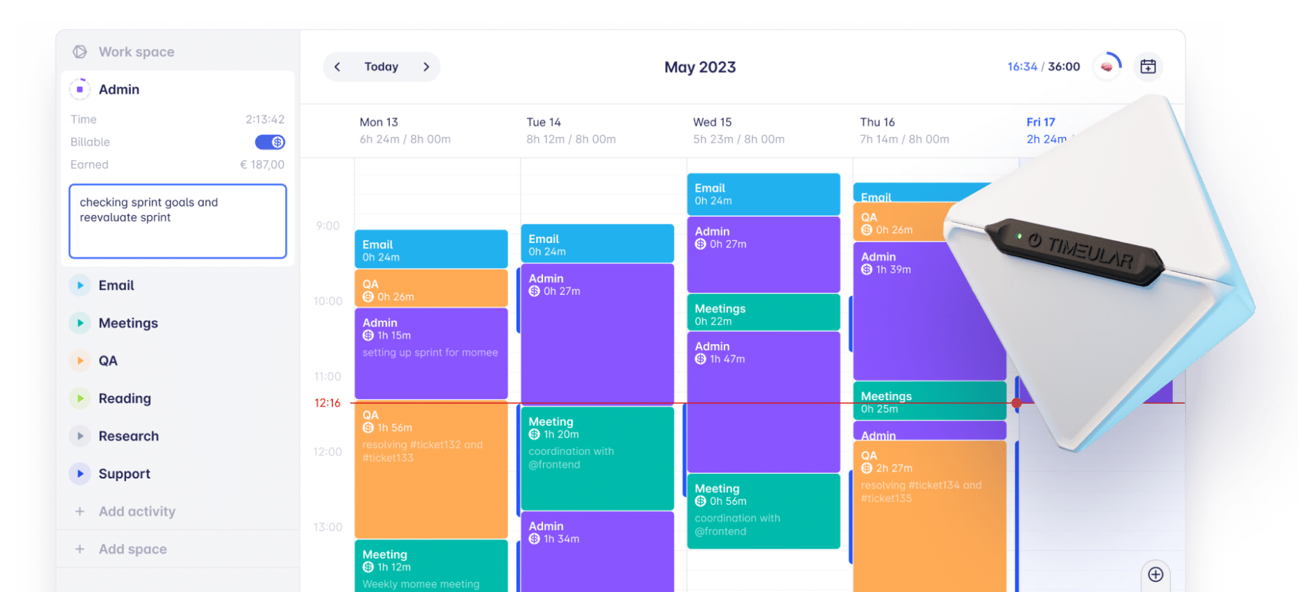 ai time tracker (suivi du temps de travail)