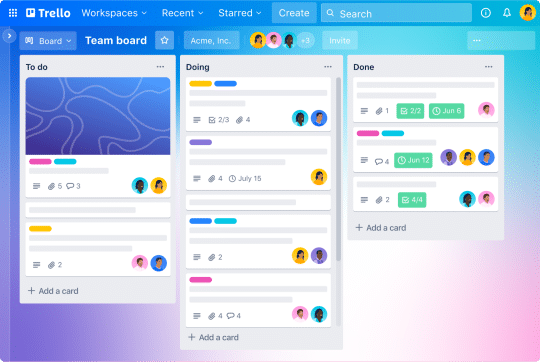 Trello: task management app