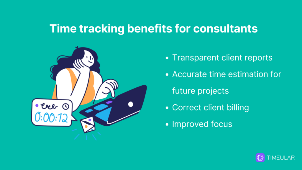 consultant time tracking benefits