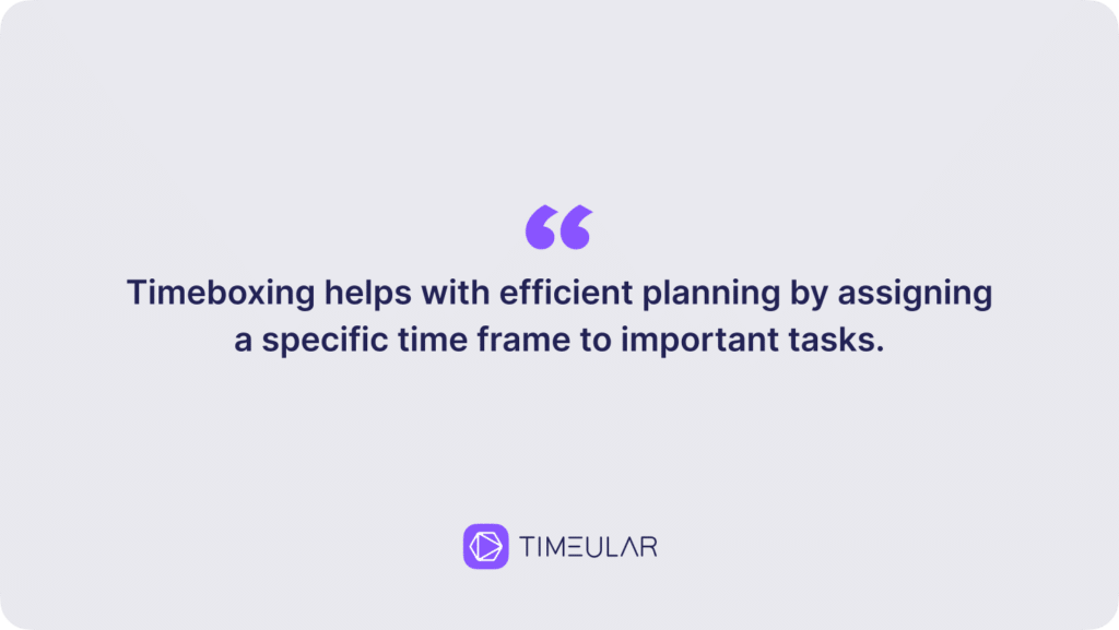 timeboxing definition