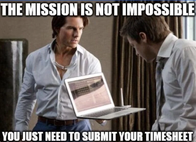 timesheet memes