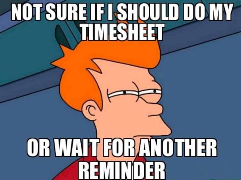 timesheet memes