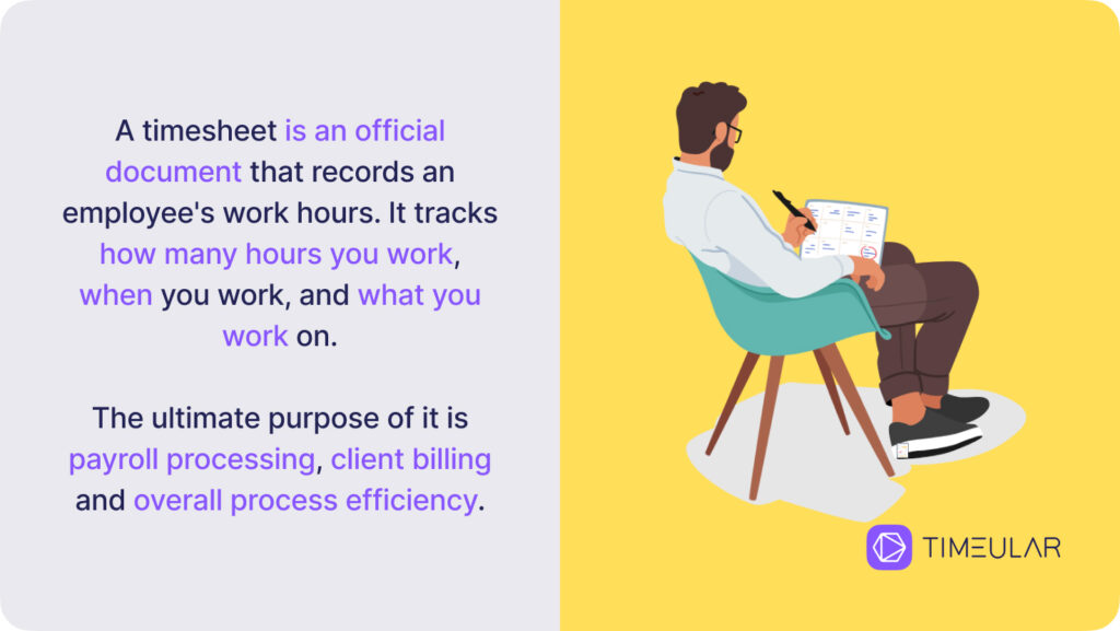 How to Fill Out a Timesheet