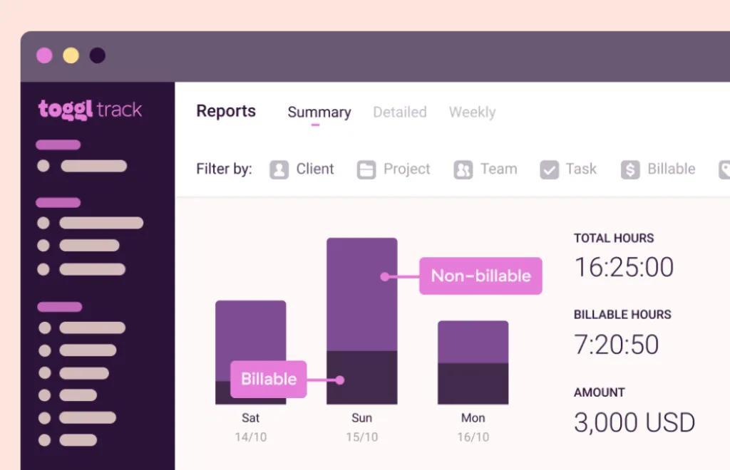 time tracking software harvest